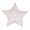 Cuscino decorativo a forma di Stella in cotone BIO rosa