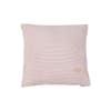 Cuscino decorativo velluto quadrato rosa