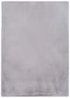 Tappeto lavabile extra soft in grigio argento, 120X180 cm