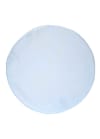 Tapis lavable extra doux en bleu clair, 120Ø cm
