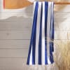 Serviette de plage en Polyester Bleu 90x170 cm
