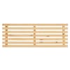 Cabecero de madera maciza en tono natural de 180x73cm