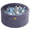 Gris azul piscina de bolas: bebe azul/gris/blanco/transparente h40
