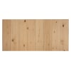 Cabecero de madera maciza en tono medio de 200x80cm