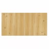 Cabecero de madera maciza en tono olivo de 120x60cm