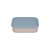 Boîte à déjeuner bleu en silicone H5,8x17,3x12,4cm