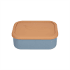Yummy-Lunchbox Blau aus Silikon H7x19,5x14,7cm