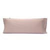 Funda de almohada 100% algodón 45x110 cm rosa