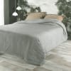 Dessus de lit polyester gris 180x240cm