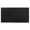 Cabecero tapizado de polipiel liso en color negro de 150x80cm