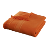 Fouta en coton orange 90x200 cm