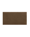 Cabecero tapizado de algodón en color marron de 90x80cm