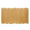 Tête de lit en bois de sapin couleur marron clair pour lit 180 cm