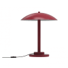 Lampe design en métal rouge