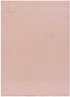 Alfombra suave lavable lisa rosa, 80X150 cm