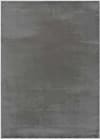 Tappeto morbido liscio lavabile grigio, 80X150 cm
