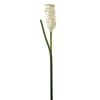 Fiore artificiale bianco gambo di zenzero H99