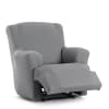 Bi-elastischer XL-Relax-Stuhlbezug 60 - 90 cm, grau