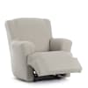 Housse de fauteuil relax XL extensible lin 60 - 90 cm