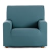 Bi-elastischer Sesselbezug 80 - 110 cm, Smaragdgrün