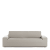 Bi-elastischer 2-Sitzer-Sofabezug 140 - 170 cm, leinenfarben