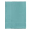 Taie de traversin en 100% coton turquoise 43x135 cm