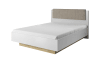 Bett Holzeffekt Weiß 160x200