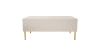 Mesa de centro efecto madera Blanco