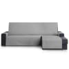 Protector cubre sofá chaiselongue derecho 240 gris oscuro