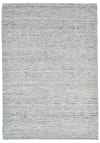 Handgewebter Teppich aus reiner Schurwolle - Natur Grau 140x200 cm
