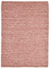 Handgewebter Teppich aus reiner Schurwolle - Rot 140x200 cm