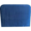 Tête de lit en velours bleu 160 cm
