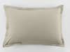 Taie d'oreiller coton latte 50x70 cm