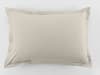 Taie d'oreiller coton ivoire 50x70 cm