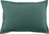 Taie d'oreiller coton bleu canard 50x70 cm