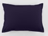 Taie d'oreiller coton bleu impérial 50x70 cm
