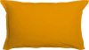 Taie d'oreiller coton safran 50x70 cm