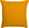 Taie d'oreiller coton safran 63x63 cm