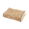 Serviette de toilette motif léopard beige 50x90 en coton