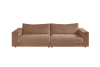 3-Sitzer Sofa aus Cord, braun