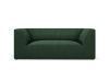 Canapé 2 places en tissu structurel vert