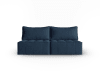 Canapé modulable 3 places en tissu structurel blue jeans