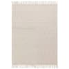 Tapis de salon en laine blanc 160x230 cm