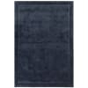Alfombra de salón de lana azul marino 200x290 cm