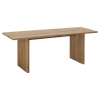 Banc en bois de pin vieilli 120x45cm