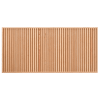Cabecero de madera maciza en tono natural de 160cm