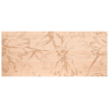 Cabecero de madera natural estampado de 90x80cm