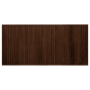 Tête de lit en bois de pin en teinte marron foncé de 160cm