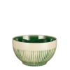 Ciotola in ceramica verde D.14