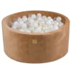 Caramel Piscine à Balles: Blanc/Perle/Transparen H40